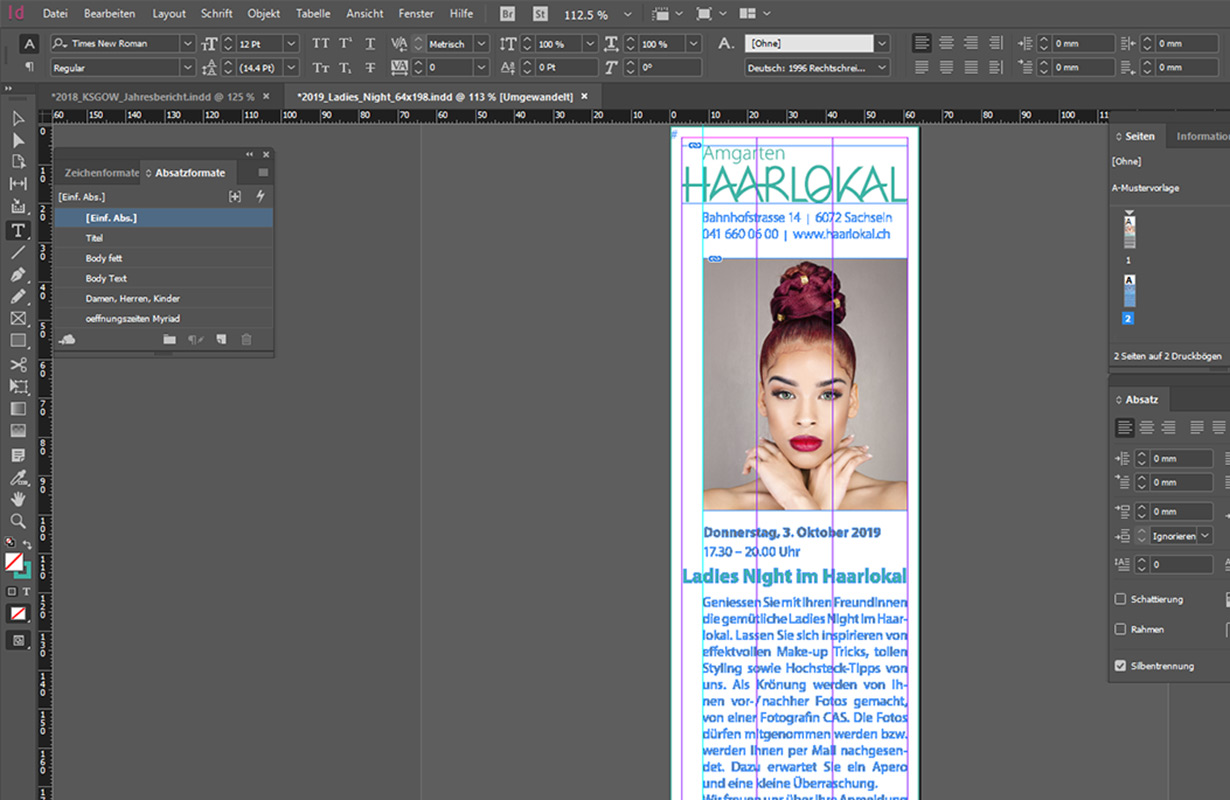 Adobe Grafikprogramm InDesign