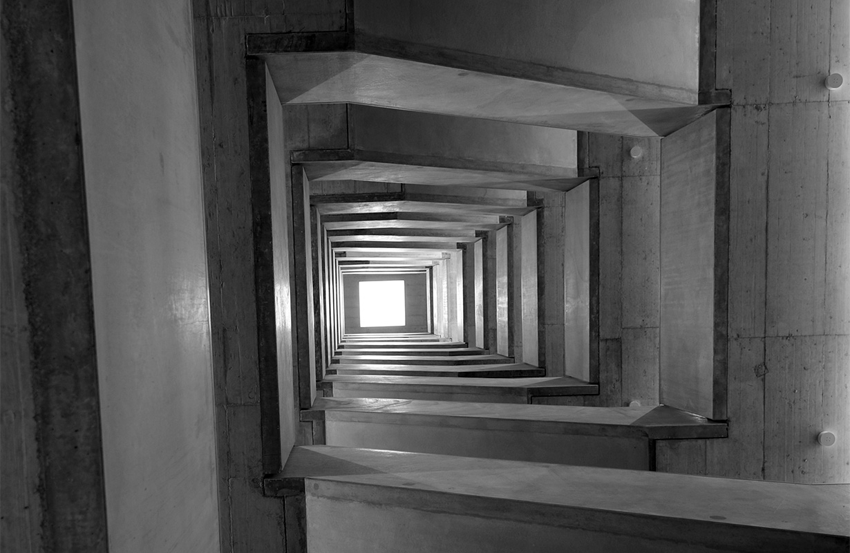 Treppenhaus im Toni Areal (ZH)